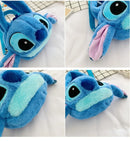 Bolsa de Pelúcia Stitch da Disney | Edição Limitada | Bolsa de Ombro Fofa Inspirada em Anime