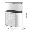 Baby Magic Warmer | Aquecedor de Mamadeira Duplo | Mantenha a Mamadeira do seu Bebê Quentinha e Esterilizada | Cuidado e Conforto em Cada Refeição!