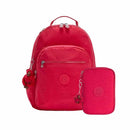 Kit Kipling Mochila e Estojo Unissex
