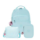 Kit Kipling Mochila, Estojo e Lancheira Unissex